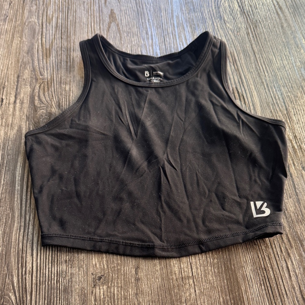 Buffbunny Black Crop Top